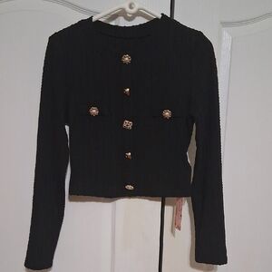 New Elegant Black Women's Jacket